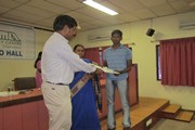 COURSE COMPLETION CERTICATES AND STIPEND ISSUED BY Mr. SHANMUGAM C.E.O  TO THE CANDIDATES FROM ARIYALUR  DISTRICT IN THE PRESENCE OF PROJECT OFFICER MAHALIR THITTAM ARIYALUR DISTRICT