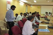 CANDIDATES WERE IN DISCUSSION WITH SIVAGANGAI DISTRICT COLLECTOR IN CERTIFICATE ISSUING CEREMONY